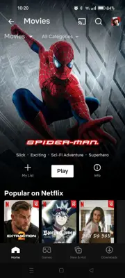 Netflix android App screenshot 1