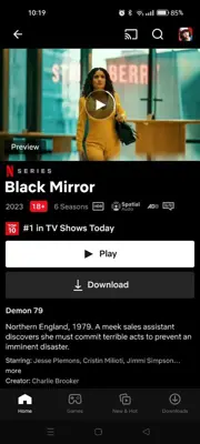 Netflix android App screenshot 2